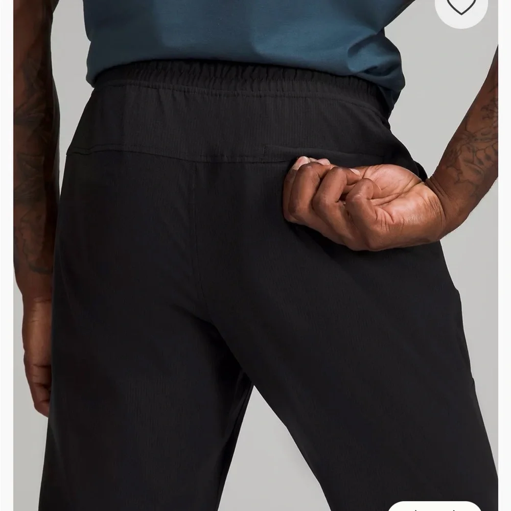 Lululemon ABC Men's Black Jogger Pants - Picture 3 of 7